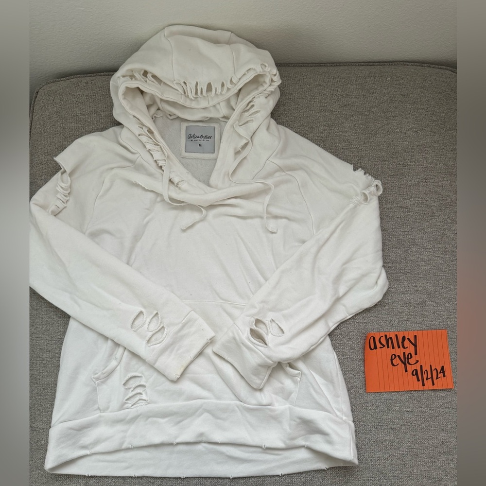 Lily & Lottie - Chelsea DeBoer Distressed Sweatshirt